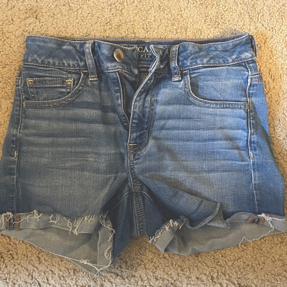 American Eagle Hi-Rise Shortie